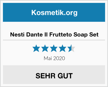  Nesti Dante Il Frutteto Soap Set Test