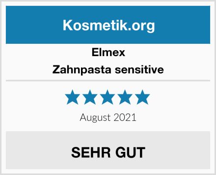 Elmex Zahnpasta sensitive Test