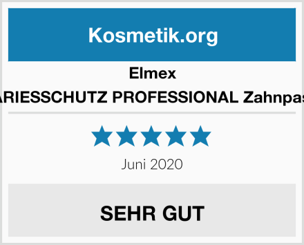 Elmex KARIESSCHUTZ PROFESSIONAL Zahnpasta Test