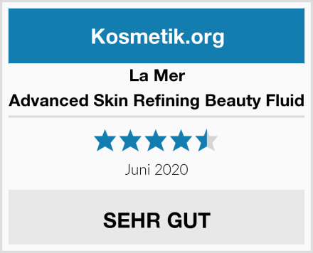 La Mer Advanced Skin Refining Beauty Fluid Test