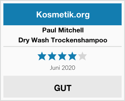 Paul Mitchell Dry Wash Trockenshampoo Test