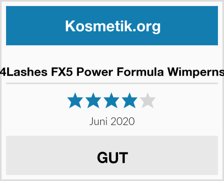  Long4Lashes FX5 Power Formula Wimpernserum Test