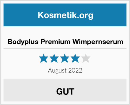  Bodyplus Premium Wimpernserum Test