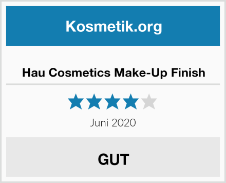  Hau Cosmetics Make-Up Finish Test