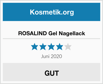  ROSALIND Gel Nagellack Test