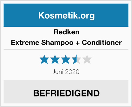 Redken Extreme Shampoo + Conditioner Test