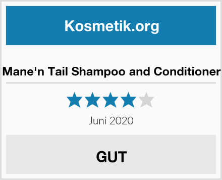  Mane'n Tail Shampoo and Conditioner Test