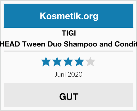 TIGI BED HEAD Tween Duo Shampoo and Conditioner Test