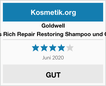 Goldwell Dualsenses Rich Repair Restoring Shampoo und Conditioner Test