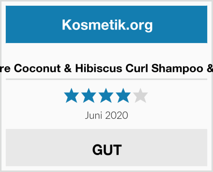  Shea Moisture Coconut & Hibiscus Curl Shampoo & Conditioner Test