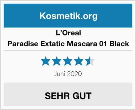 L’Oreal Paradise Extatic Mascara 01 Black Test