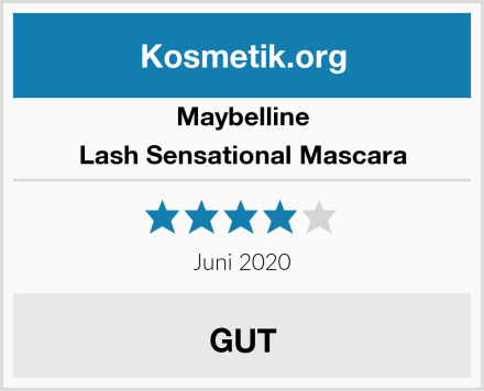 Maybelline Lash Sensational Mascara Test