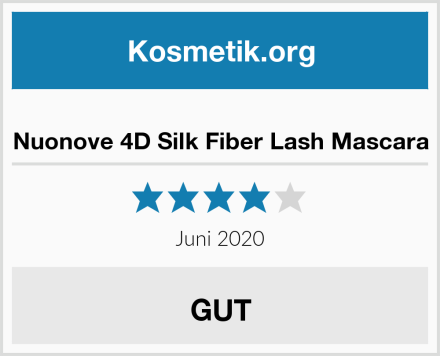  Nuonove 4D Silk Fiber Lash Mascara Test
