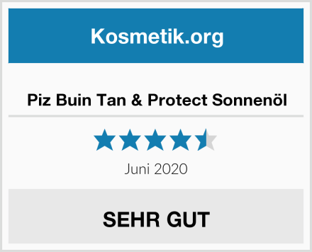 Piz buin tan & protect - Die TOP Auswahl unter allen analysierten Piz buin tan & protect