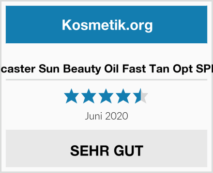  Lancaster Sun Beauty Oil Fast Tan Opt SPF 30 Test