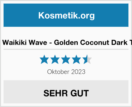  Hawaiiana Waikiki Wave - Golden Coconut Dark Tanning Oil Test