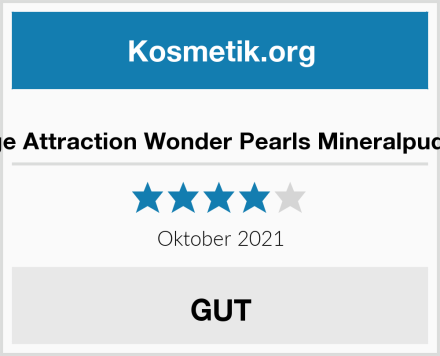  Age Attraction Wonder Pearls Mineralpuder Test