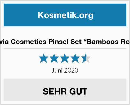  Luvia Cosmetics Pinsel Set “Bamboos Root” Test