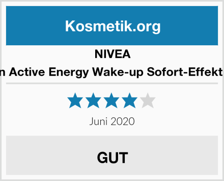 NIVEA Men Active Energy Wake-up Sofort-Effekt Gel Test