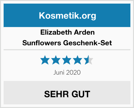 Elizabeth Arden Sunflowers Geschenk-Set Test