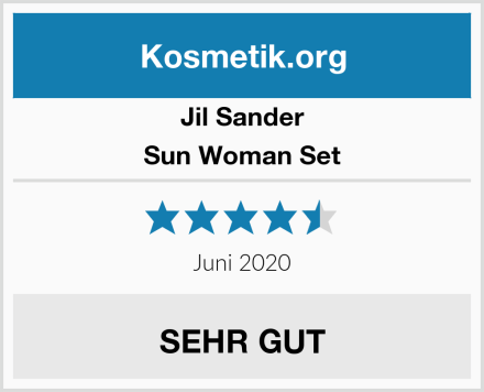 Jil Sander Sun Woman Set Test