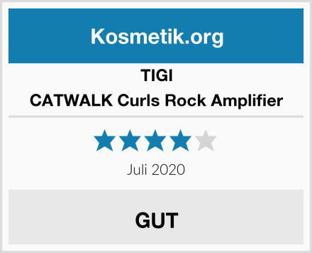 TIGI CATWALK Curls Rock Amplifier Test