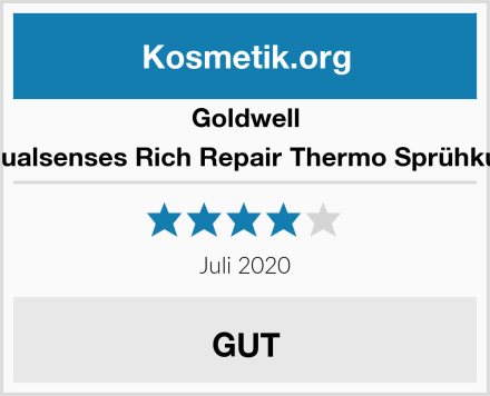 Goldwell Dualsenses Rich Repair Thermo Sprühkur Test