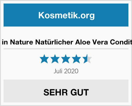  Faith in Nature Natürlicher Aloe Vera Conditioner Test