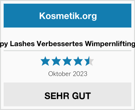 Happy Lashes Verbessertes Wimpernlifting-Set Test