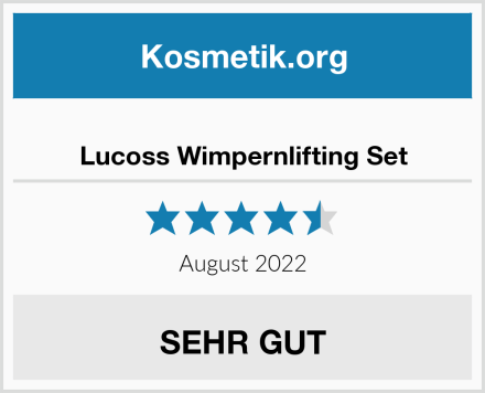  Lucoss Wimpernlifting Set Test