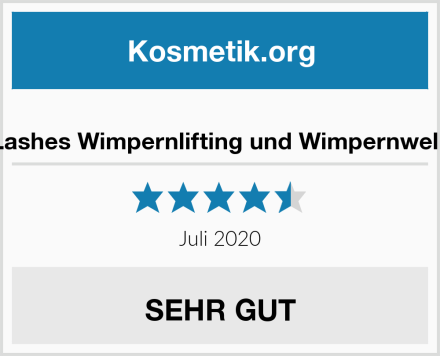  XXL Lashes Wimpernlifting und Wimpernwelle Set Test