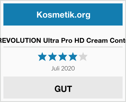  MAKEUP REVOLUTION Ultra Pro HD Cream Contour Palette Test