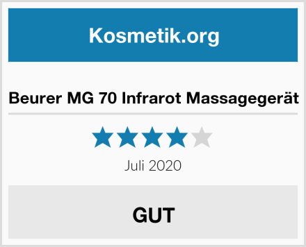  Beurer MG 70 Infrarot Massagegerät Test