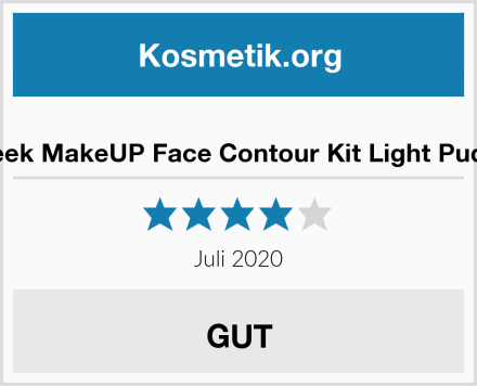  Sleek MakeUP Face Contour Kit Light Puder Test