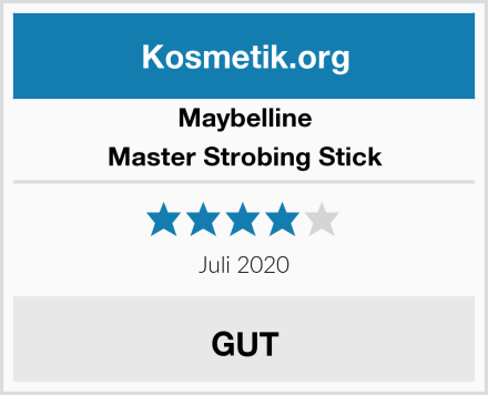 Maybelline Master Strobing Stick Test