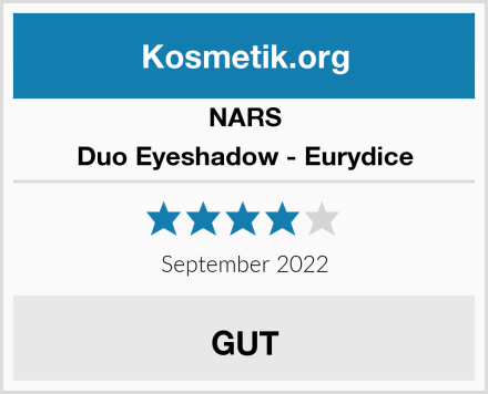 NARS Duo Eyeshadow - Eurydice Test