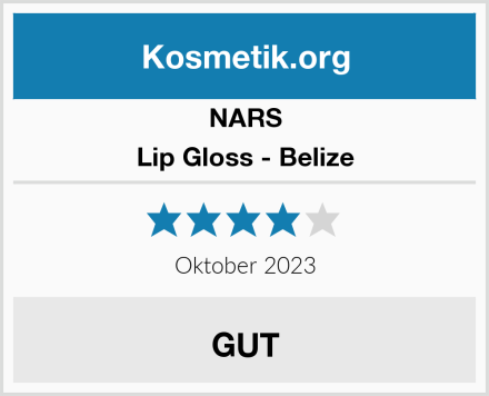 NARS Lip Gloss - Belize Test