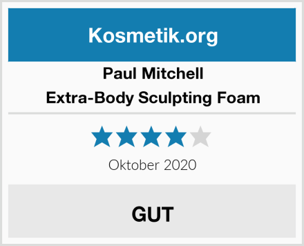 Paul Mitchell Extra-Body Sculpting Foam Test