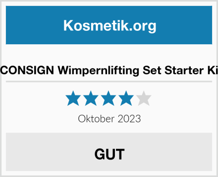  ICONSIGN Wimpernlifting Set Starter Kit Test