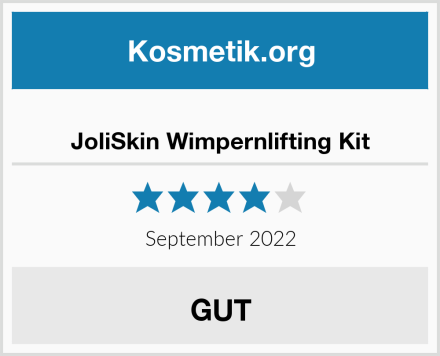  JoliSkin Wimpernlifting Kit Test