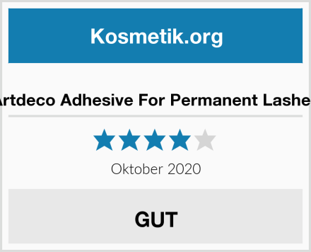  Artdeco Adhesive For Permanent Lashes Test
