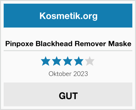  Pinpoxe Blackhead Remover Maske Test