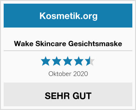  Wake Skincare Gesichtsmaske Test