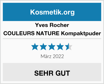 Yves Rocher COULEURS NATURE Kompaktpuder Test
