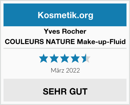 Yves Rocher COULEURS NATURE Make-up-Fluid Test