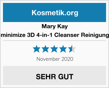 Mary Kay age minimize 3D 4-in-1 Cleanser Reinigungsgel Test
