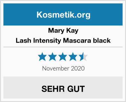 Mary Kay Lash Intensity Mascara black Test