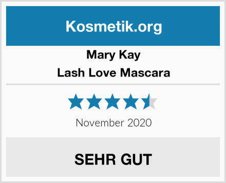 Mary Kay Lash Love Mascara Test