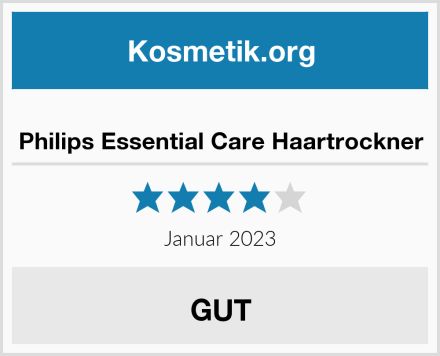  Philips Essential Care Haartrockner Test