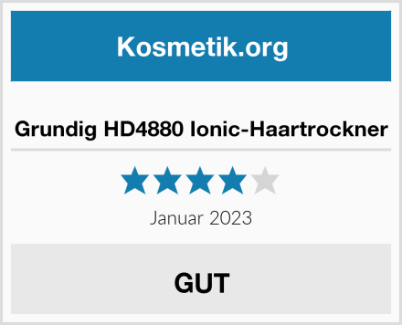  Grundig HD4880 Ionic-Haartrockner Test